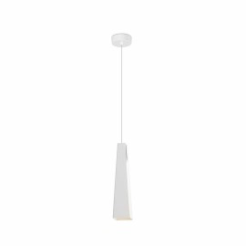 Lustra PLUMA LED, 6W LED SMD, 450 Lm, 3000K, melna un zelta/balta - FARO - 6417x