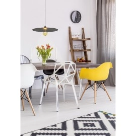 Lampa PLAT, 1x E27, IP20, melns vai balts - FARO - 6814x
