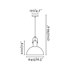 Lampa MARGOT, 1 x E27 max. 25W, IP20, melna -  FARO - 68561