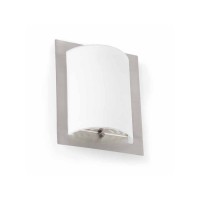 Sienas lampa DIULA-1, 1 x E27 max. 60W, IP20, matēts niķelis, mazā - FARO - 62987