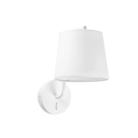 Sienas lampa BERNI, 1 x E27 max. 20W, IP20, melna/balta/matēta niķeļa - FARO - 2932x
