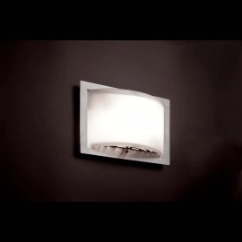 Sienas lampa DIULA-2, 2 x E27 max. 60W, IP20, matēts niķelis, lielā - FARO - 62986