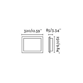 Sienas lampa DIULA-2, 2 x E27 max. 60W, IP20, matēts niķelis, lielā - FARO - 62986