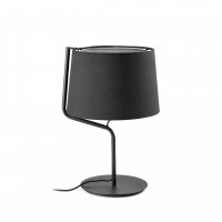 BERNI melna galda lampa - FARO - 29333