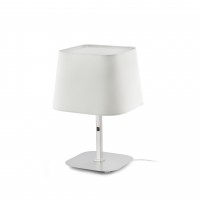 SWEET balta niķeļa galda lampa - FARO - 29937