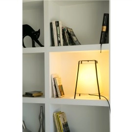 AKANE-P smilškrāsas galda lampa mazā - FARO - 28370
