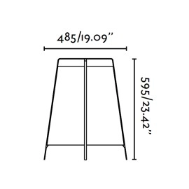 AKANE-G  smilškrāsas galda lampa lielā - FARO - 28371