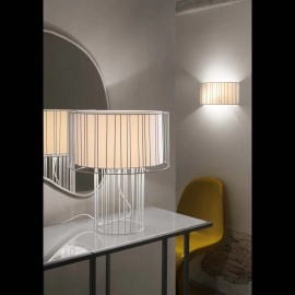 LINDA balta galda lampa - FARO - 29307