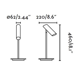 LINK melna galda lampa - FARO - 29882
