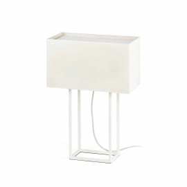 VESPER balta galda lampa - FARO - 29984