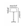 MITIC smilškrāsas galda lampa - FARO - 68417