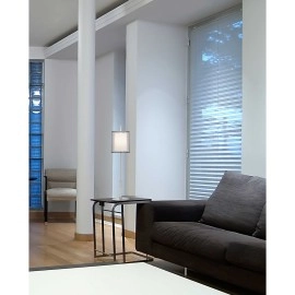 SABA matēta niķeļa galda lampa h 84 mm - FARO - 68546