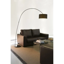 PAPUA melna stāvlampa - FARO - 68463
