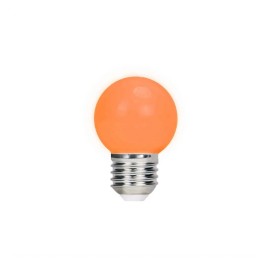 LED spuldžu komplekts G45 E27 2W oranžs, 5 gab. (Forever Light)