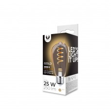 4W, E27, Vintage, LED spuldze, ST64, 2000K Forever Light