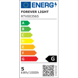 RGB+WW LED spuldze E14, C37, 250lm, 5W