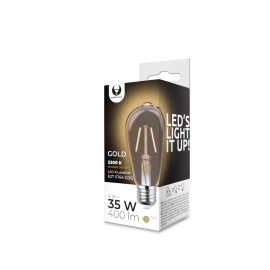 4W, E27, Vintage, LED spuldze, ST64, 400lm, 2200K 4W, E27, Vintage, LED spuldze, ST64, 400lm, 2200K