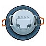 BONO-R iebūvējamais LED gaismeklis 5W 330lm 3000K IP65/20 melns (GreenLUX)