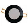 BONO-R iebūvējamais LED gaismeklis 5W 330lm 3000K IP65/20 melns (GreenLUX)