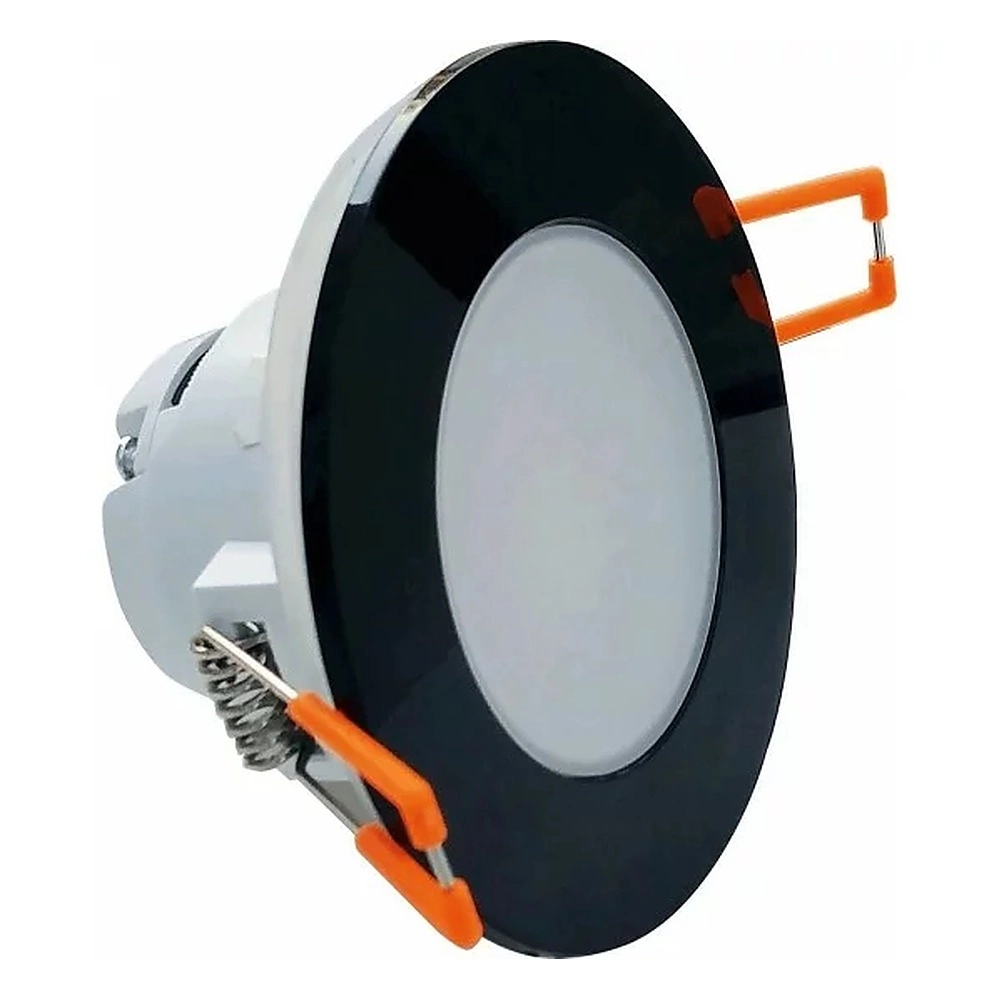 BONO-R iebūvējamais LED gaismeklis 5W 330lm 3000K IP65/20 melns (GreenLUX)