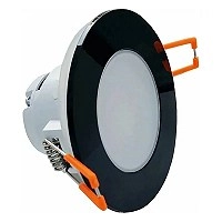 BONO-R iebūvējamais LED gaismeklis 5W 330lm 3000K IP65/20 melns (GreenLUX)