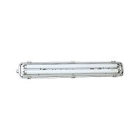 TRUST IP65 armatūras korpuss 2×60 cm vienpusēji barotām T8 LED caurulēm, bez caurulēm (GreenLUX GXWP503)