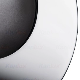Iebūvējams gaismeklis MARIN MR16 vai GU10, max. 35W, IP44, CT-S80-AB