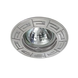 Iebūvējams gaismeklis RODOS MR16/GU10 max. 50W, patinēts misiņš/hroms - CT-DS09-AB