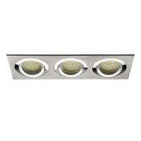 Iebūvējams gaismeklis SEIDY 3 x MR16/Gx5.3 max. 50W, alumīnijs