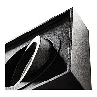 KANLUX MINI GORD DLP-50-B regulējams iebūvējamais rāmis melns