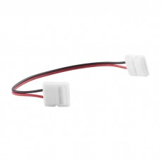 LED sloksnes - lentes savienotājs 10mm sloksnēm ar 2x kontaktiem - 5050SMD