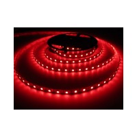 LED sloksne - lenta 3528 SMD 60diodes/m sarkana krāsa RED IP20