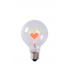 LED Spuldze ar sirsniņu "I love you" - 3W 1700K