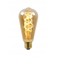 5W, E27, Filament LED spuldze, "AMBER", 260LM, 2200K, Lucide, 49034-05-62