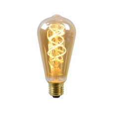 5W, E27, Filament LED spuldze, "AMBER", 260LM, 2200K, Lucide, 49034-05-62