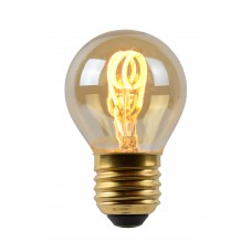 3W, E27, Filament LED spuldze, "AMBER", 120LM, 2200K, Lucide, 49045-03-62