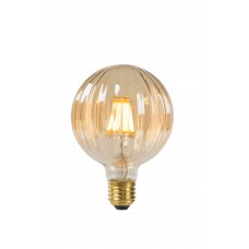 6W, E27, Filament LED spuldze, "AMBER", 550LM, 2200K, Lucide, 80104-06-62