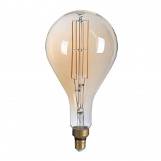 Dimmējama 8W Retro Vintage PS160 E27 Filament LED spuldze, 810Lm, 1800K - P1790