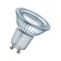 6.9W, GU10, LED spuldze, 827 (80W) 2700K 575lm 120° - Ledvance 