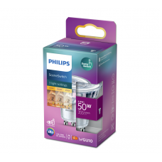 4.6W, GU10, SceneSwitch LED spuldze, CCT 2700-2200K, 355Lm, PHILIPS