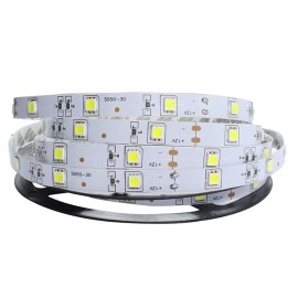 LED sloksne - lenta 5050 SMD 30 diodes/metrā 7.2W/m, IP20 - ST42xx