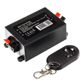 LED dimmeris 12–24V, līdz 96W pie 12V, ar RF pulti