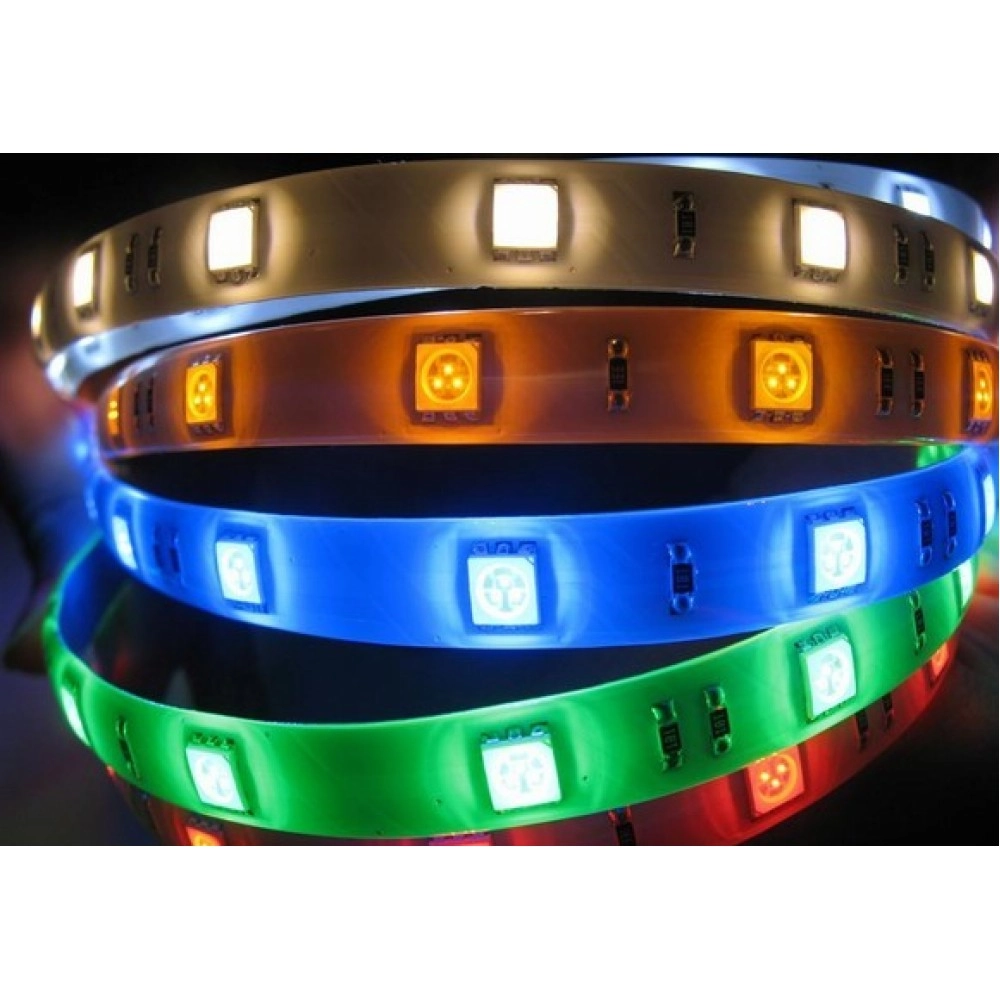 RGB LED sloksne ar 60x5050SMD diodēm/metrā IP65