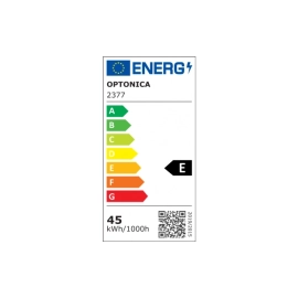 LED panelis 30x120cm, 45W, 4500lm, 2700K, IP20 (OPTONICA)
