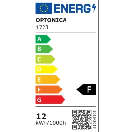 LED spuldze A60 E27, 12W, 1155lm, 2700K, 5 gadu garantija