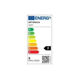GU10 LED spuldze, 5W, 400lm, 2700K, 38° (OPTONICA)