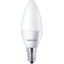 7W, E14, matēta LED spuldze, 806Lm, 2700K, B38, CorePro, Philips, 8719514312968