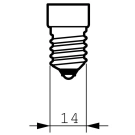 6W, E14, R50, LED spuldze, 450lm, 2800K, 120°