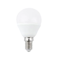 6W, E14, LED spuldze, bumbiņas formas G45, 480Lm, 2800K, SP1449