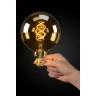 5W, E27, Filament LED spuldze, "AMBER", 260LM, 2200K, Lucide, 49033-05-62